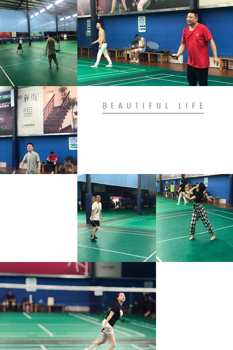 周末燃脂--羽毛球拉練活動”有序展開