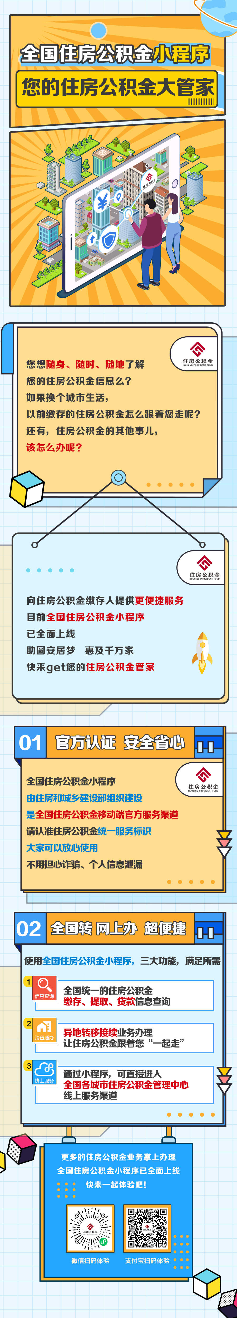 全國(guó)住房公積金小程序上線，異地轉(zhuǎn)移接續(xù)“一鍵辦”